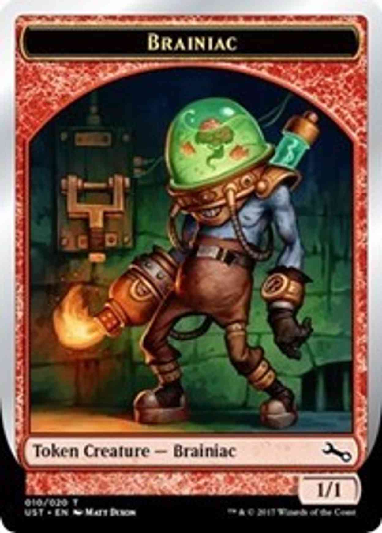 Brainiac Token magic card front