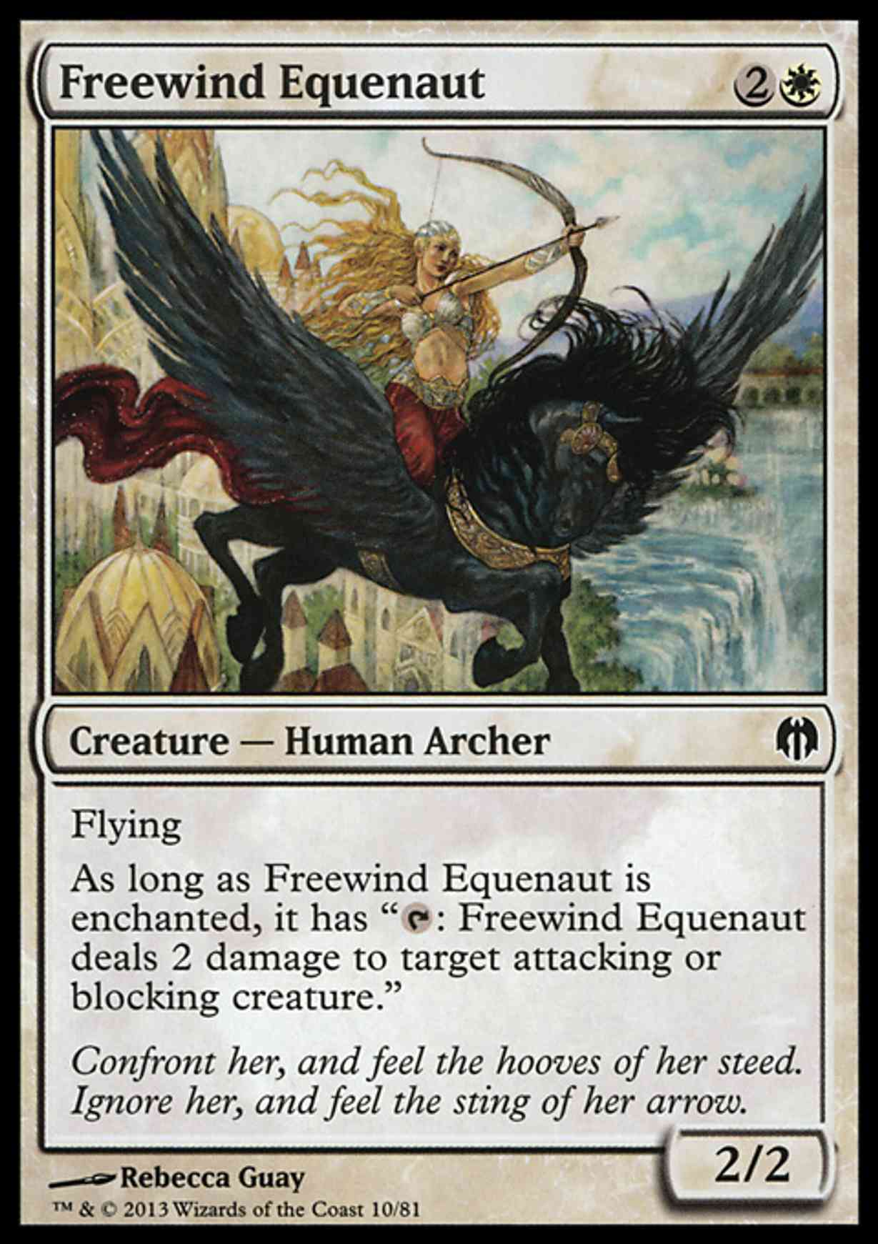 Freewind Equenaut magic card front