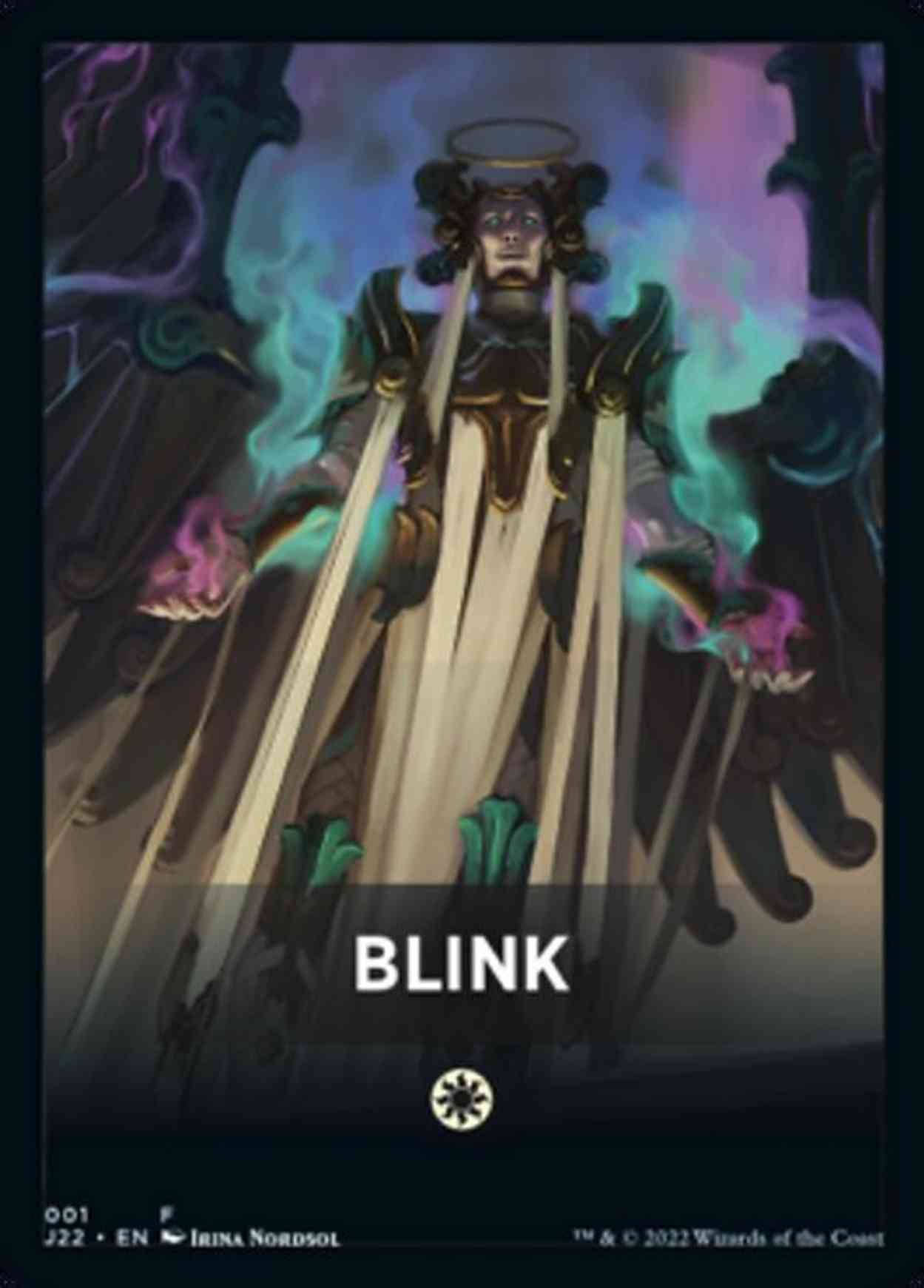 Blink Theme Card magic card front