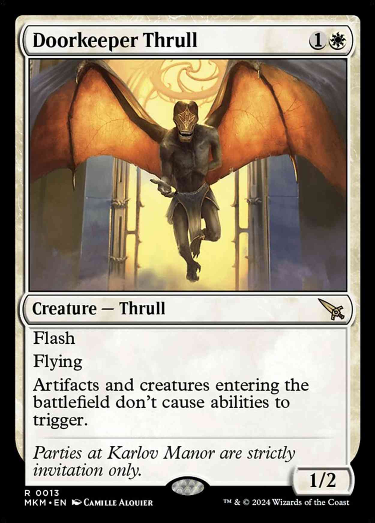 Doorkeeper Thrull magic card front