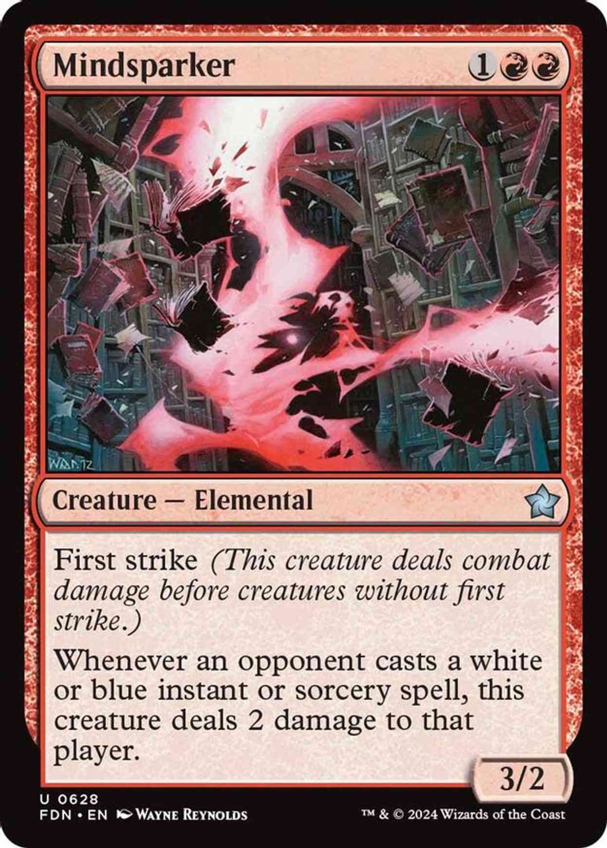 Mindsparker magic card front