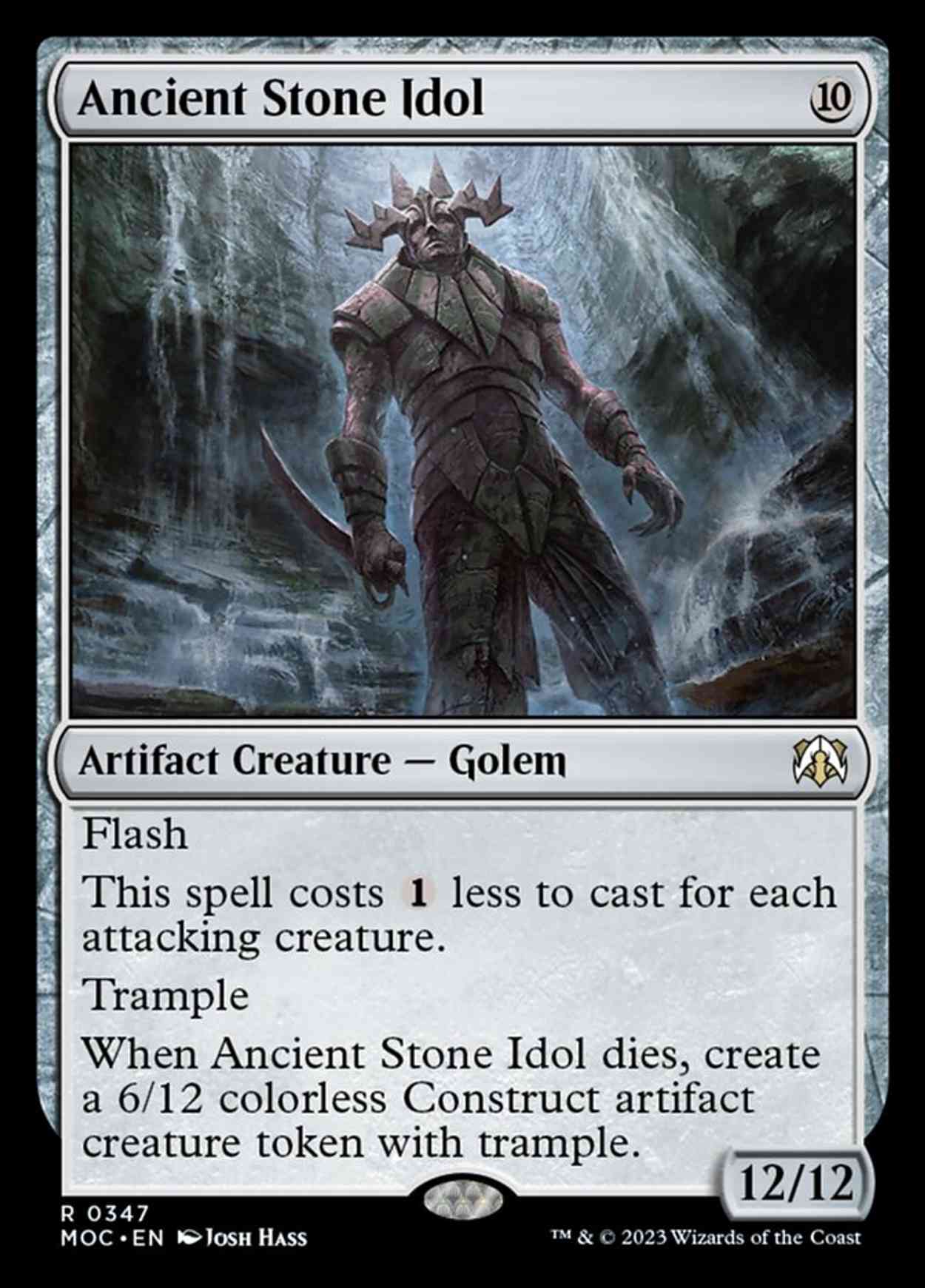 Ancient Stone Idol magic card front