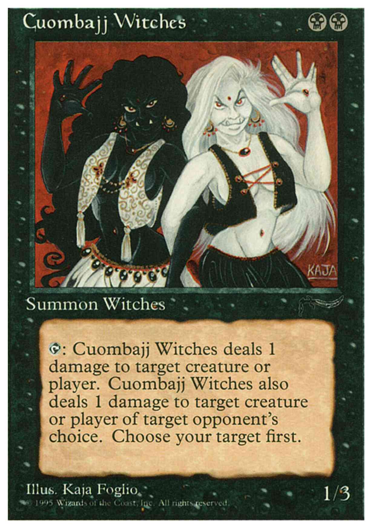 Cuombajj Witches magic card front