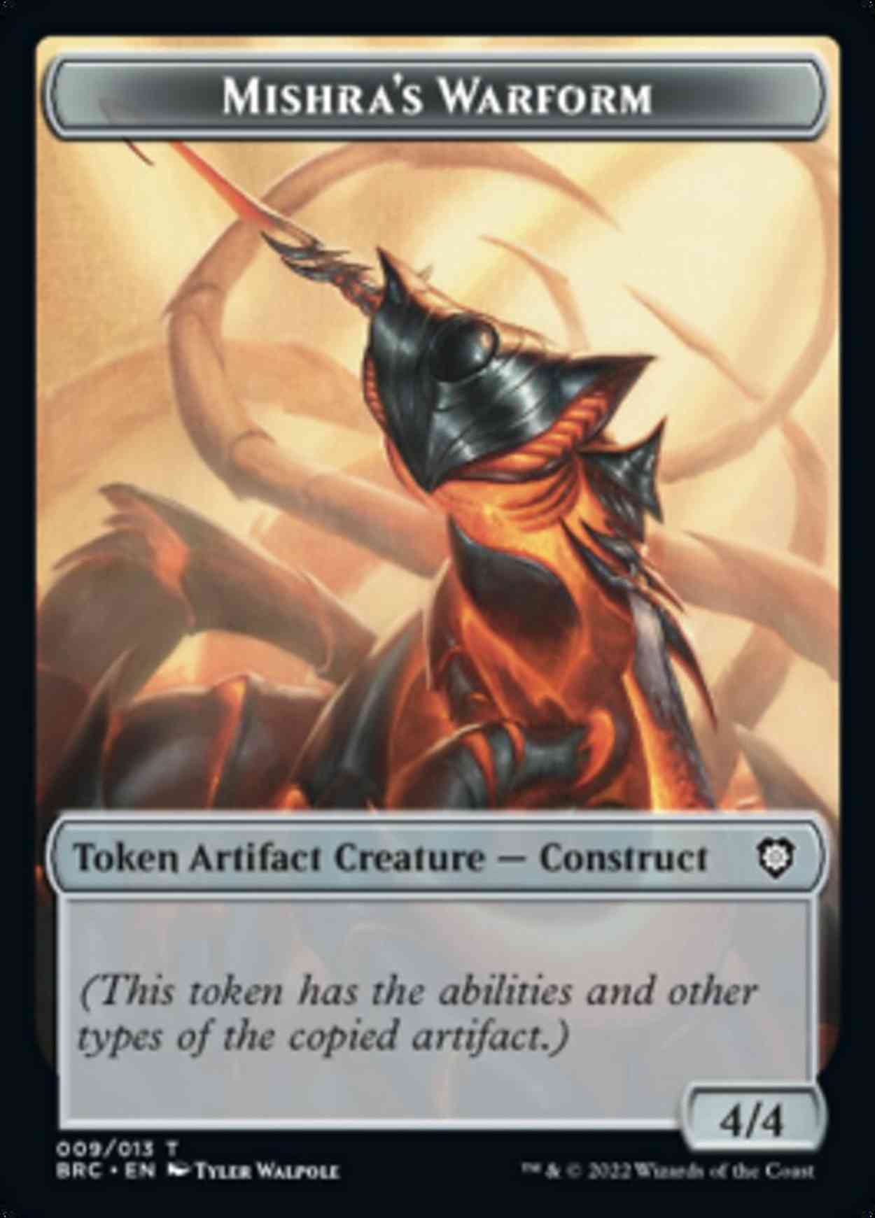 Mishra's Warform // Inkling Double-sided Token magic card front