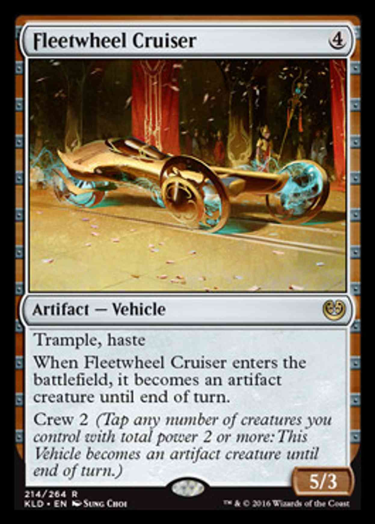 Fleetwheel Cruiser magic card front