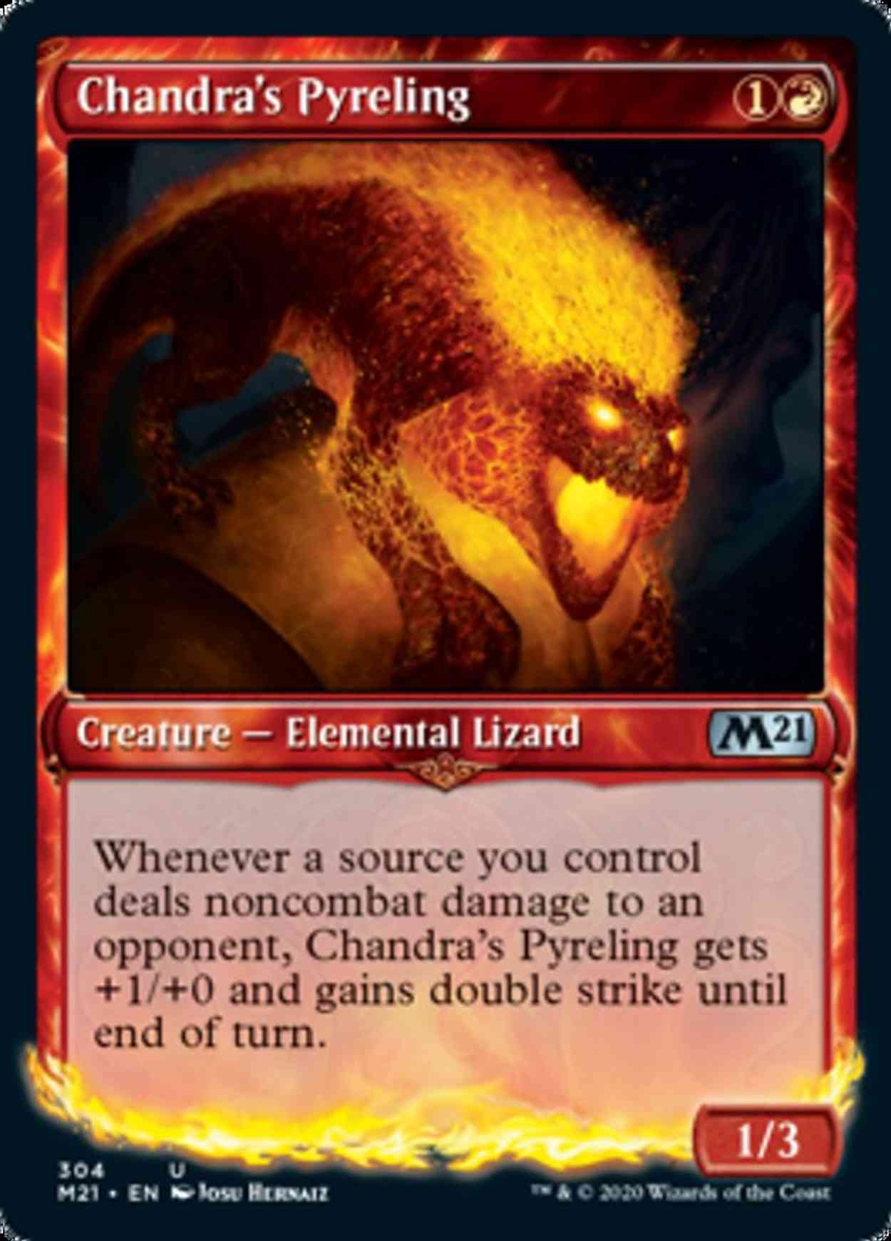 Chandra's Pyreling (Showcase) magic card front