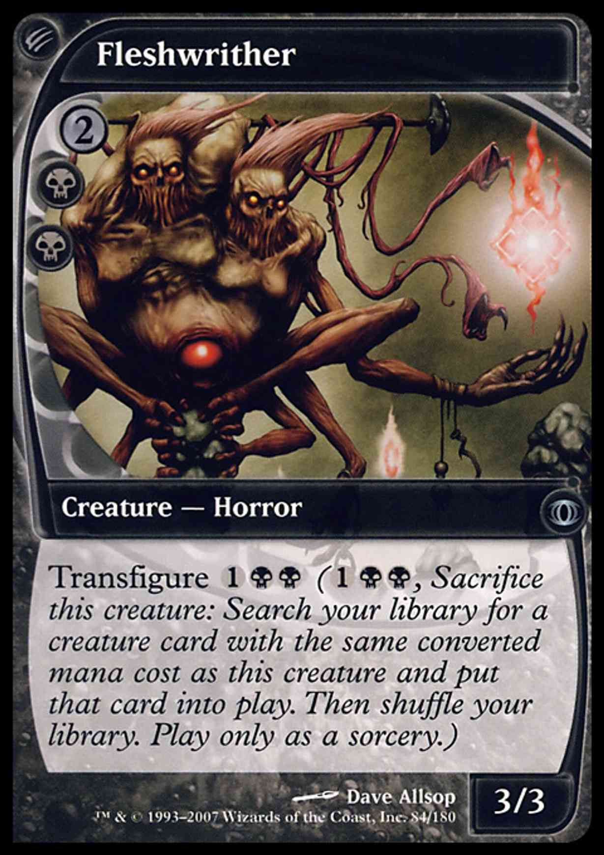 Fleshwrither magic card front