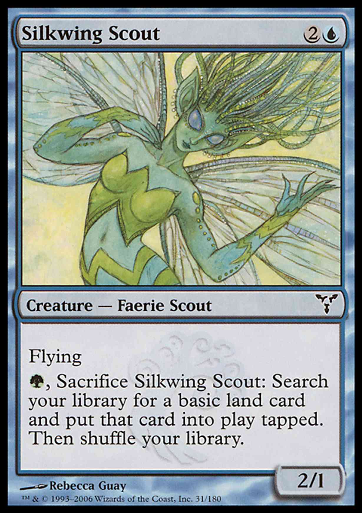 Silkwing Scout magic card front