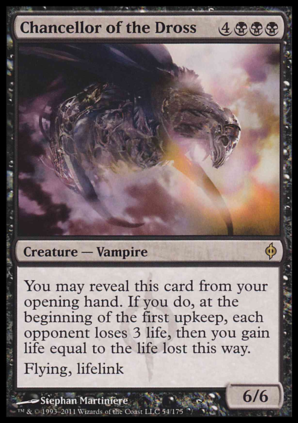 Chancellor of the Dross magic card front