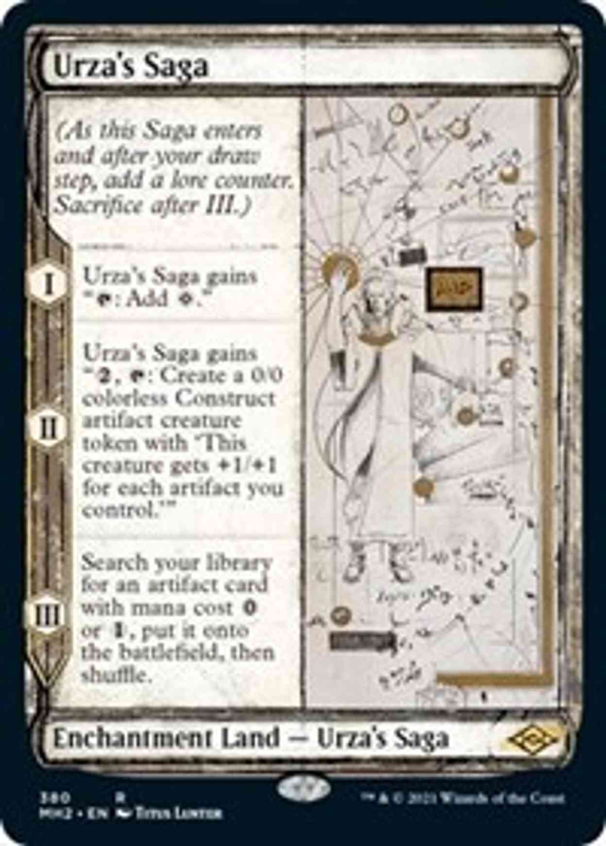 Urza's Saga (Showcase) magic card front