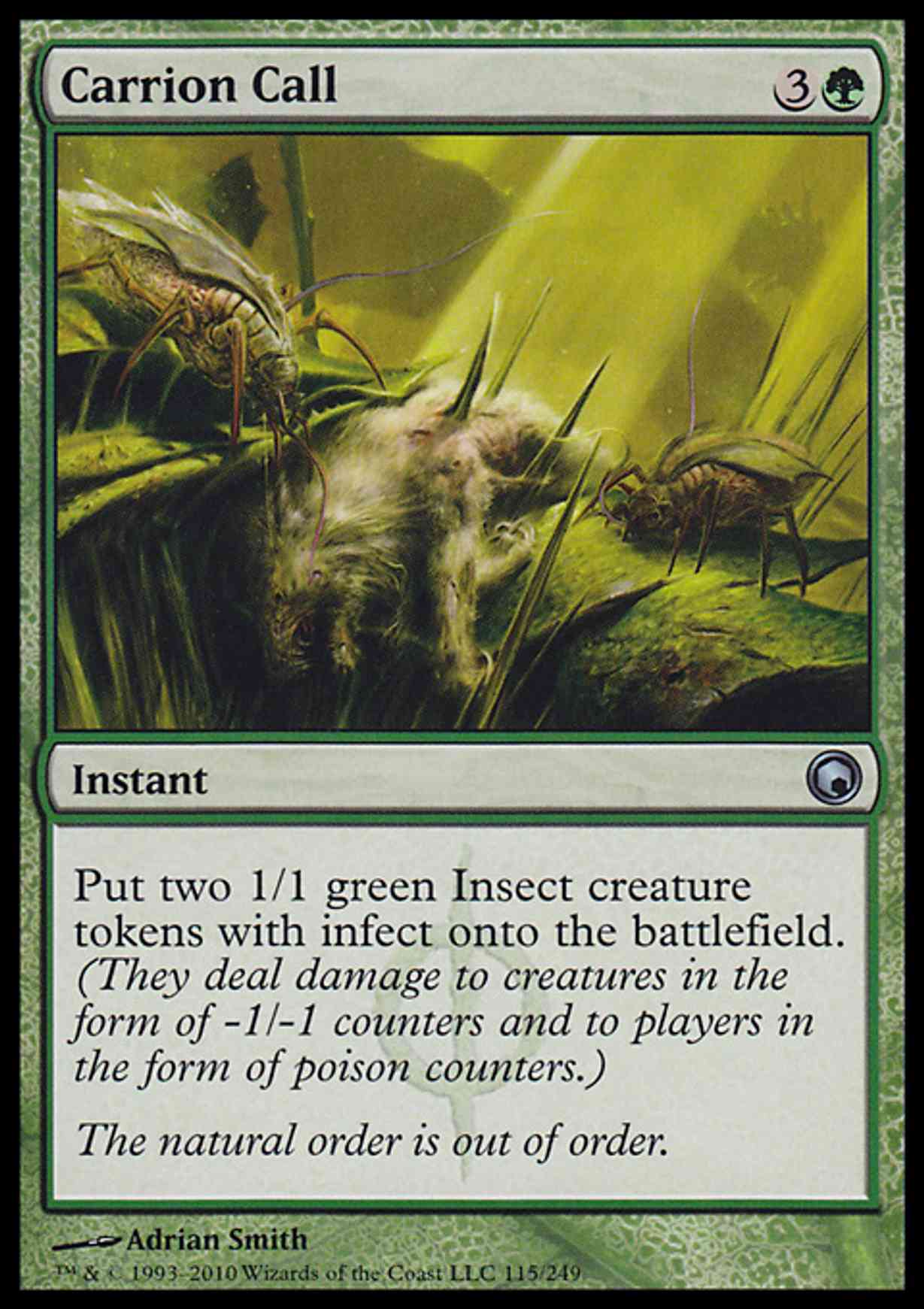 Carrion Call magic card front