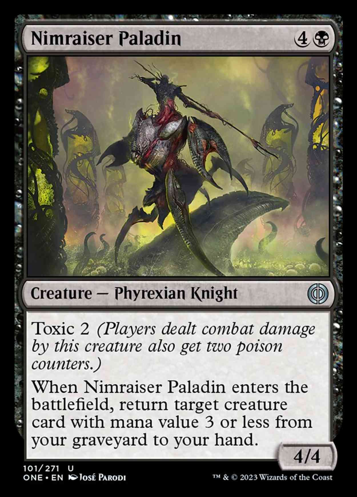 Nimraiser Paladin magic card front