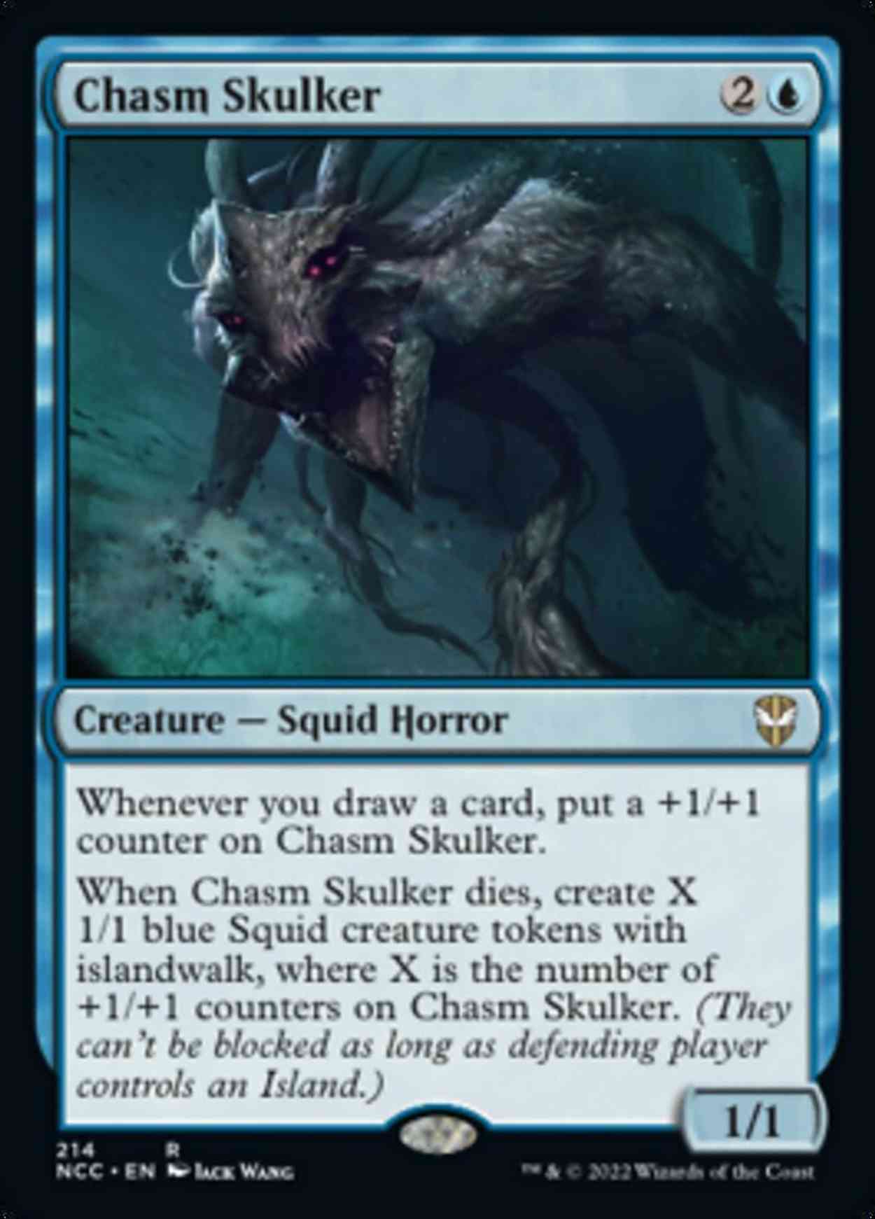 Chasm Skulker magic card front