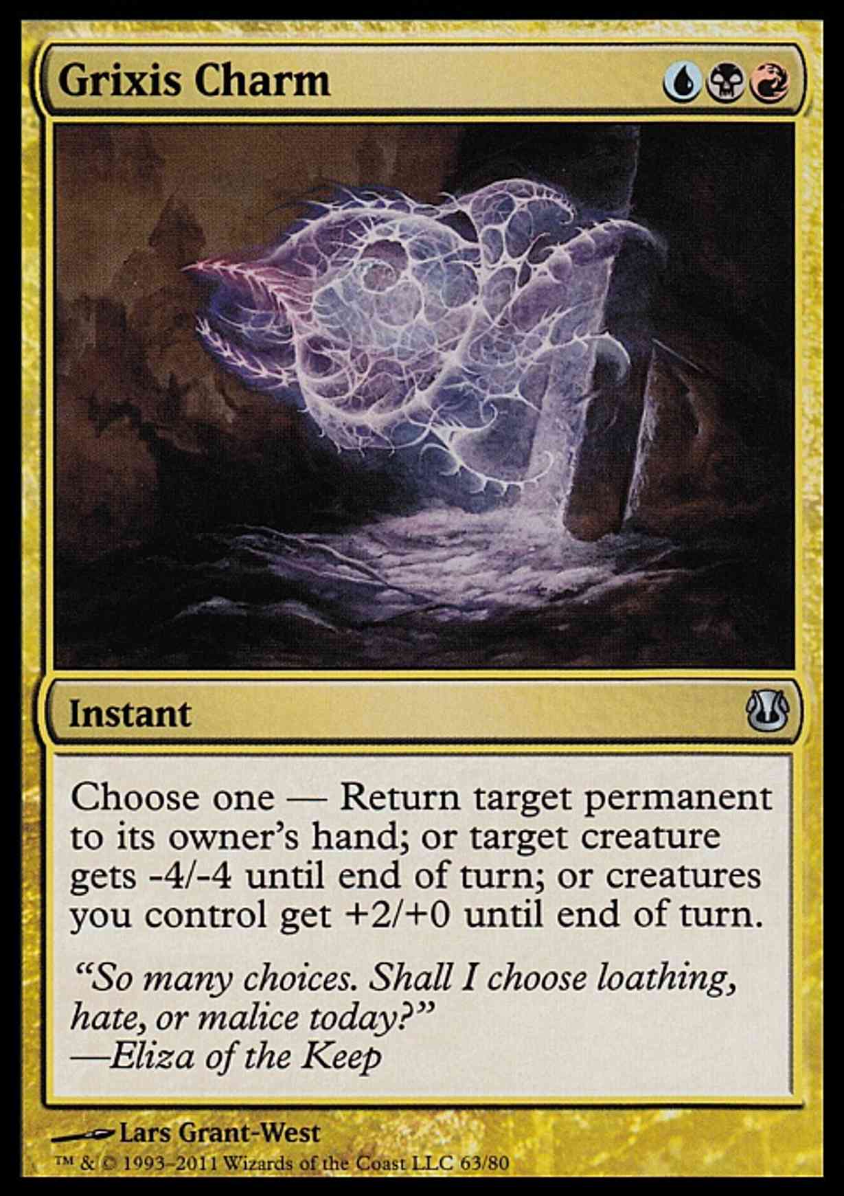 Grixis Charm magic card front