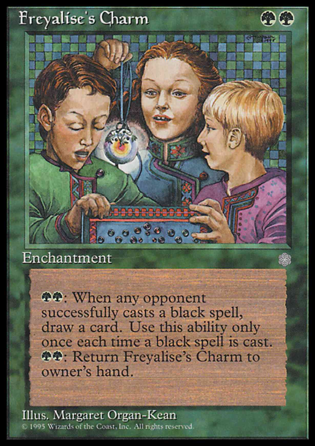 Freyalise's Charm magic card front