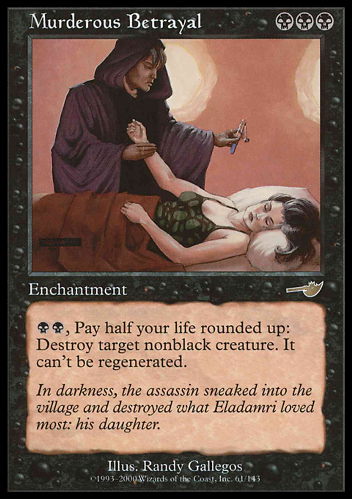 Murderous Betrayal magic card front