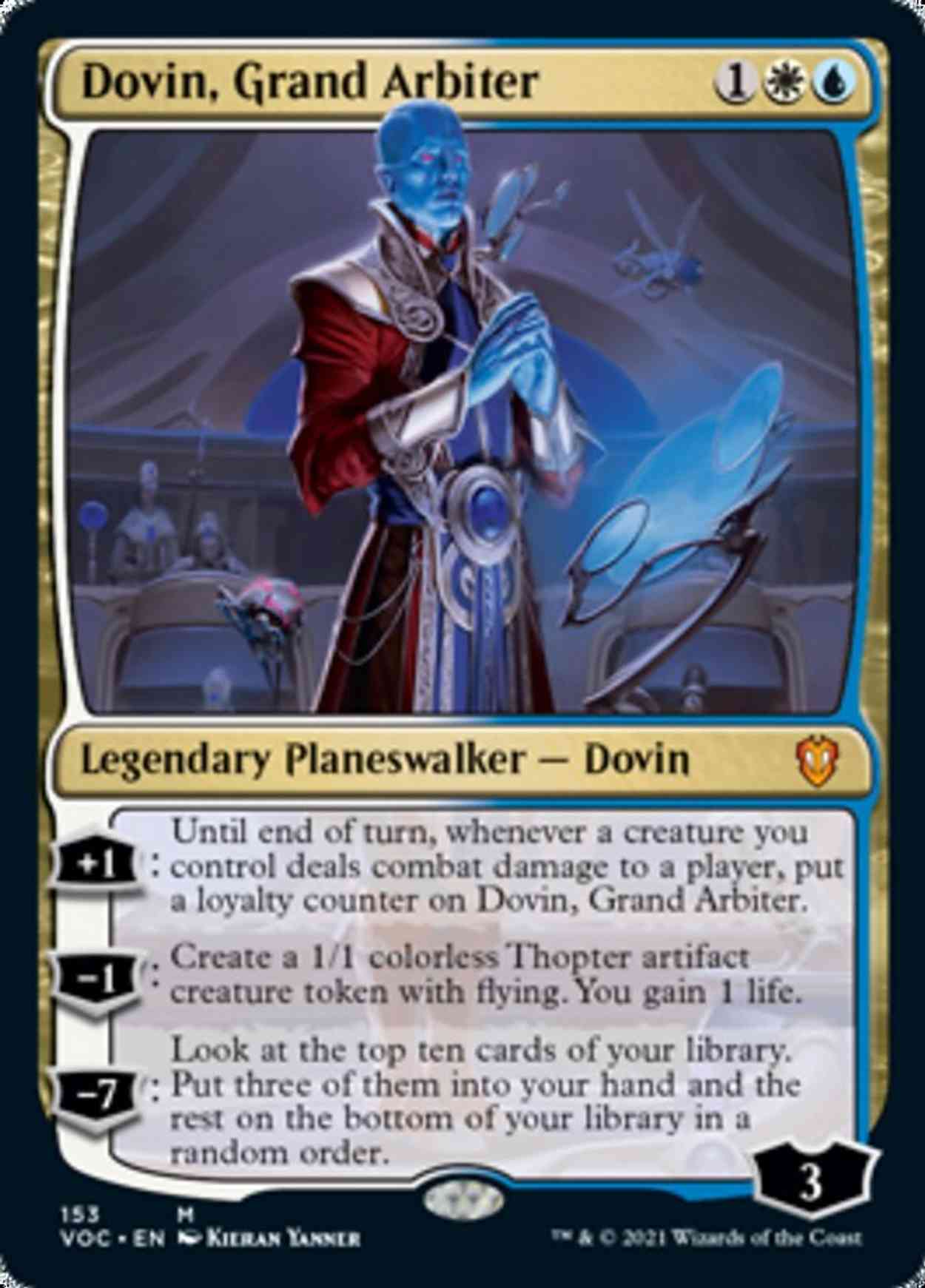 Dovin, Grand Arbiter magic card front
