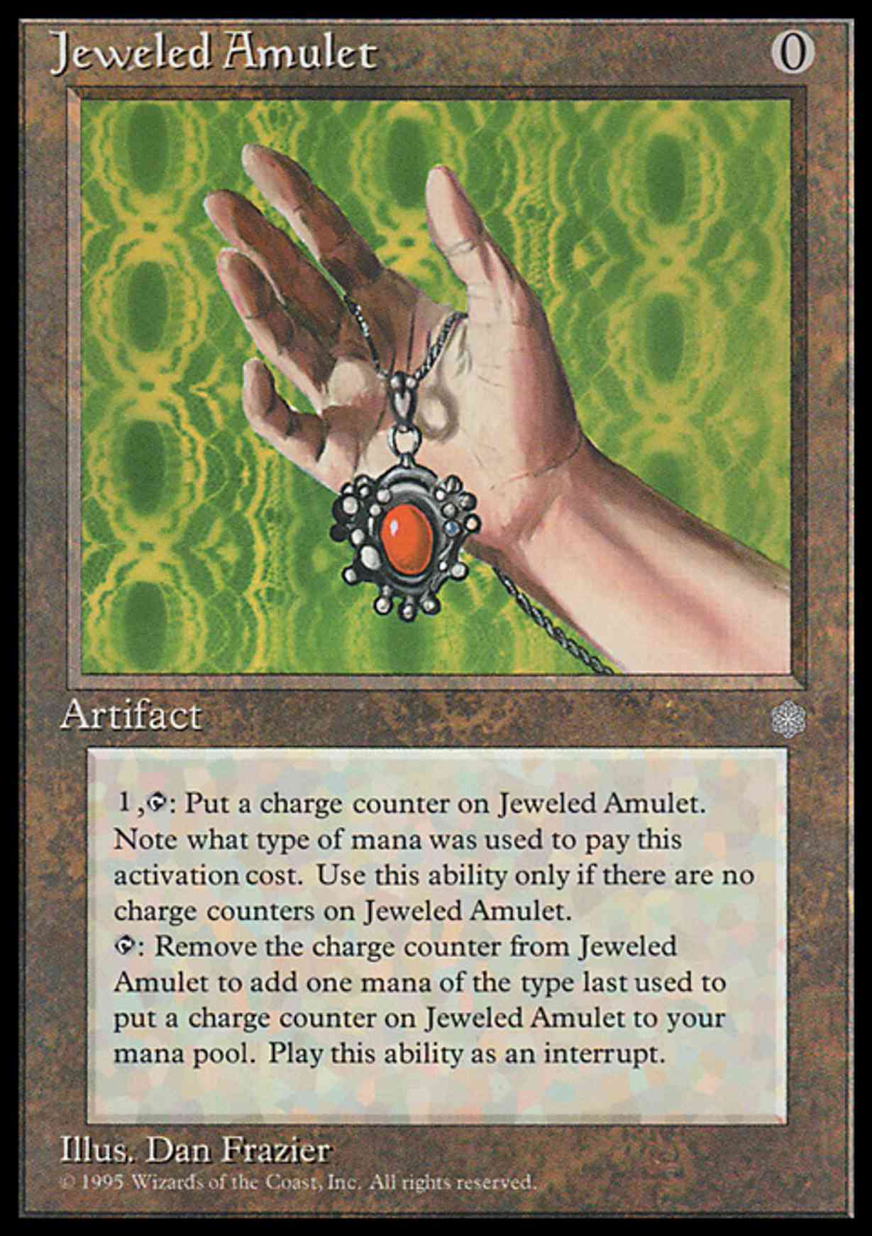 Jeweled Amulet magic card front