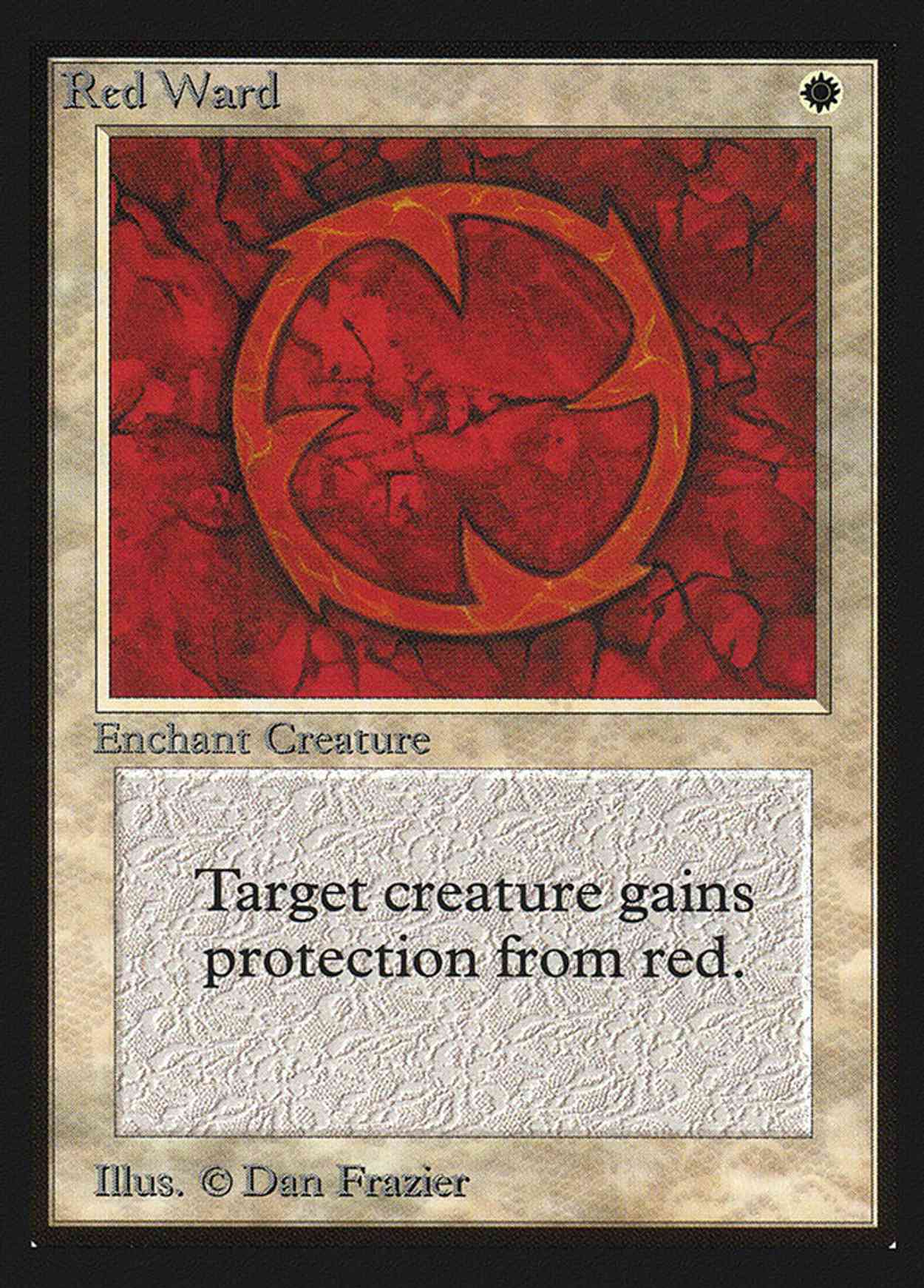 Red Ward (IE) magic card front