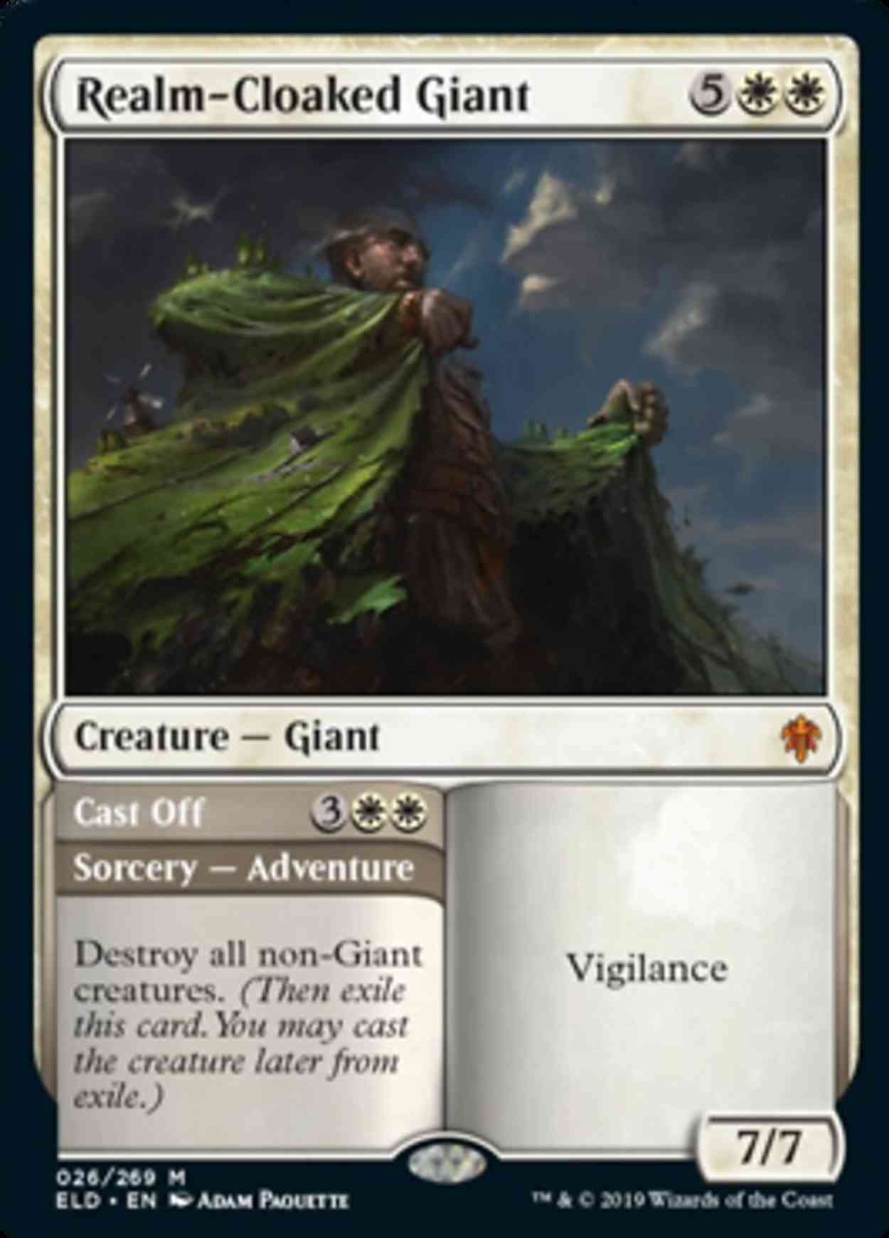 Realm-Cloaked Giant magic card front