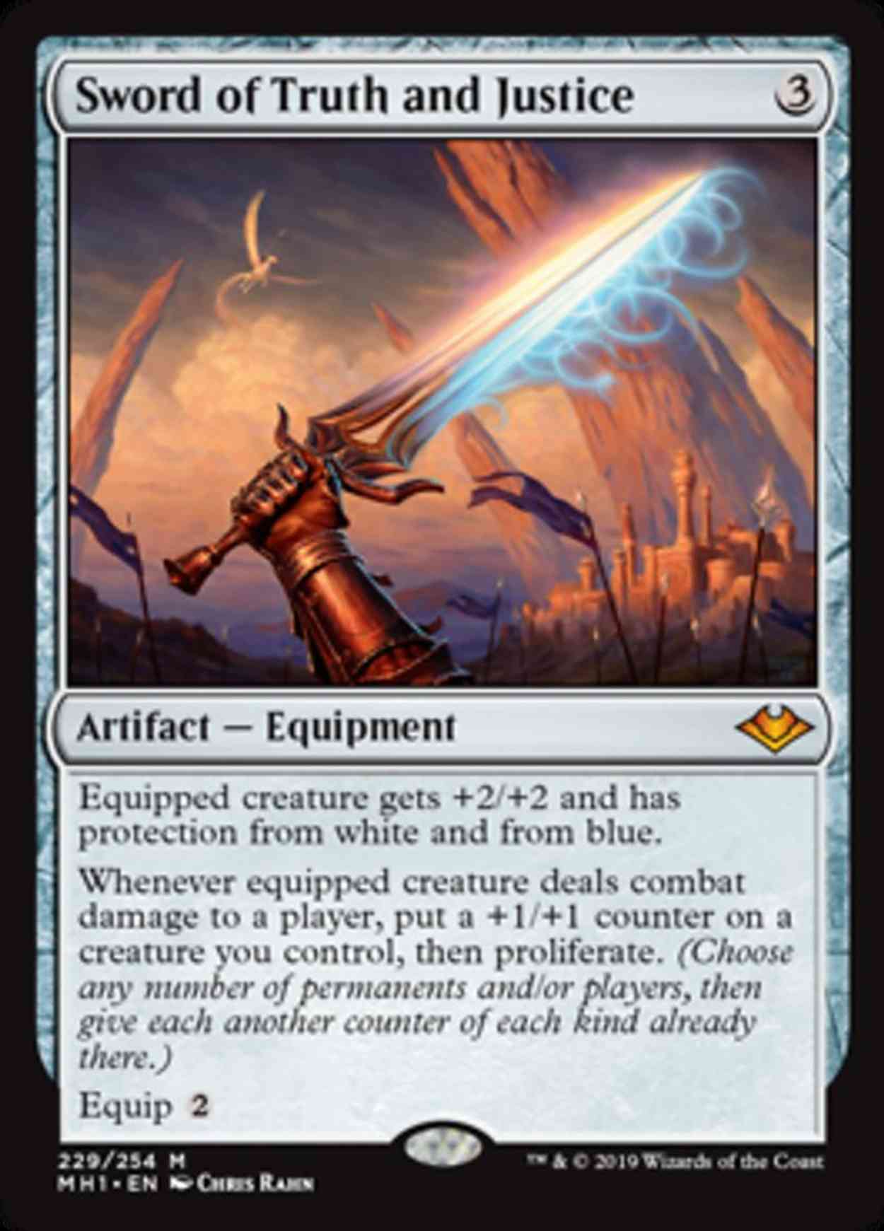Sword of Truth and Justice magic card front