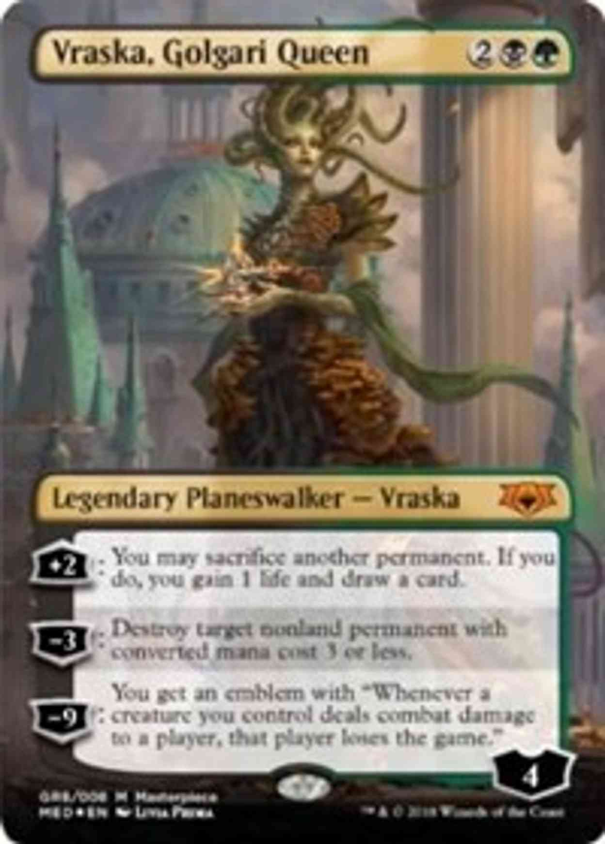 Vraska, Golgari Queen magic card front