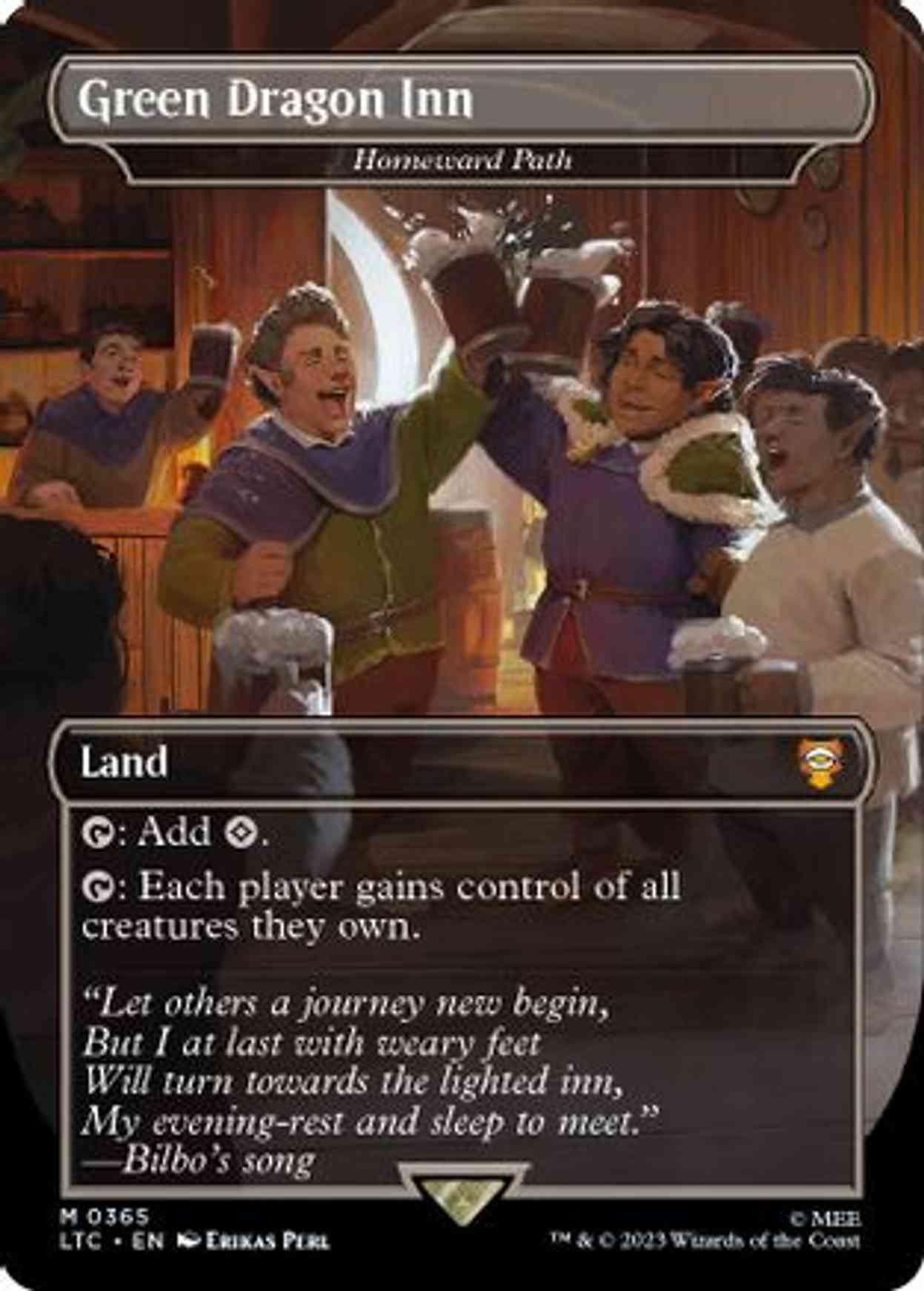 Green Dragon Inn - Homeward Path magic card front