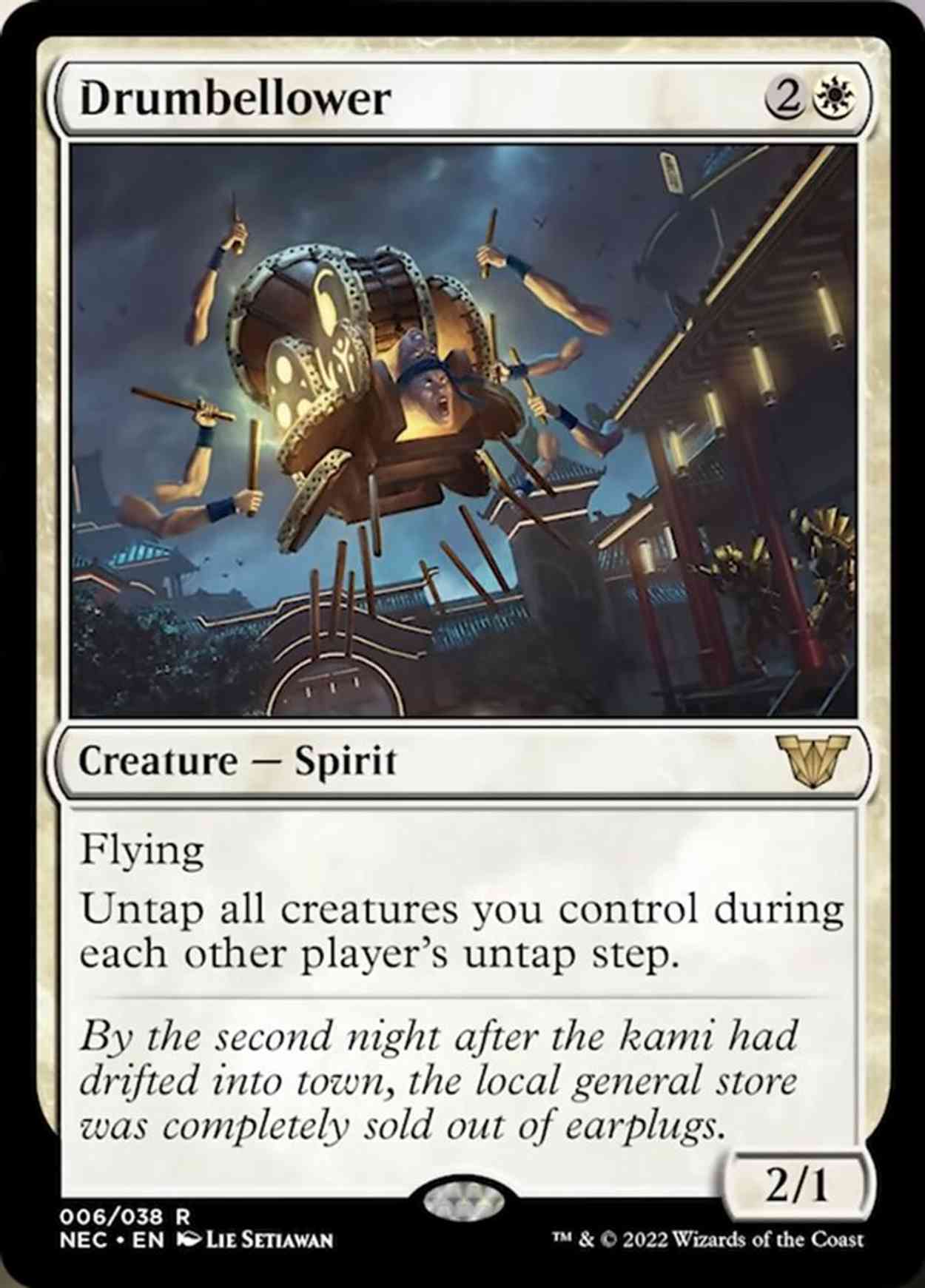 Drumbellower magic card front