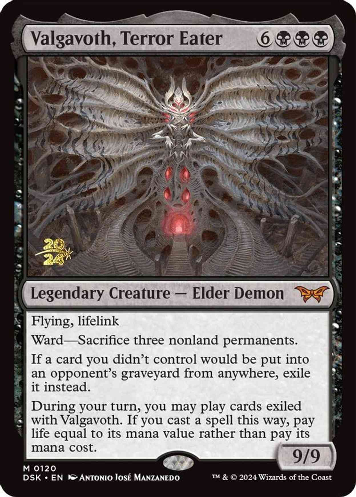 Valgavoth, Terror Eater magic card front