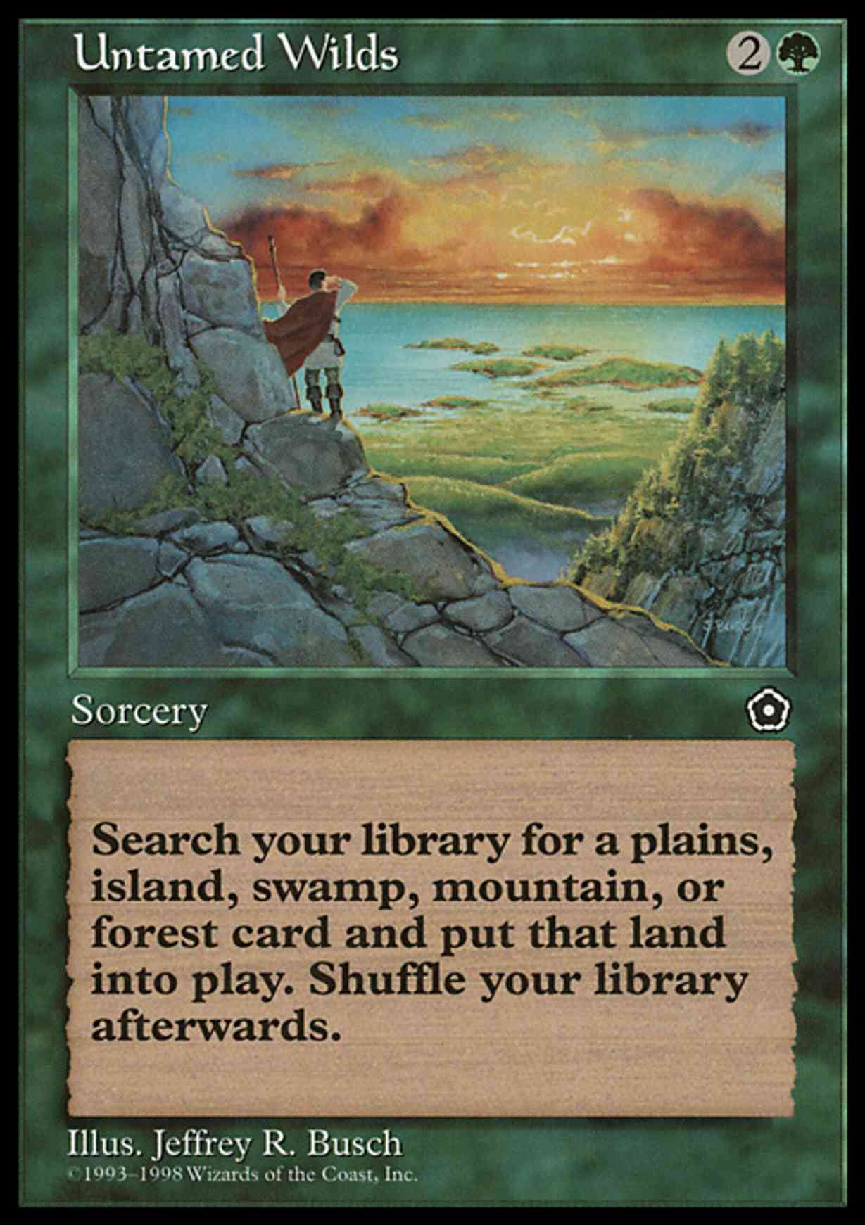 Untamed Wilds magic card front