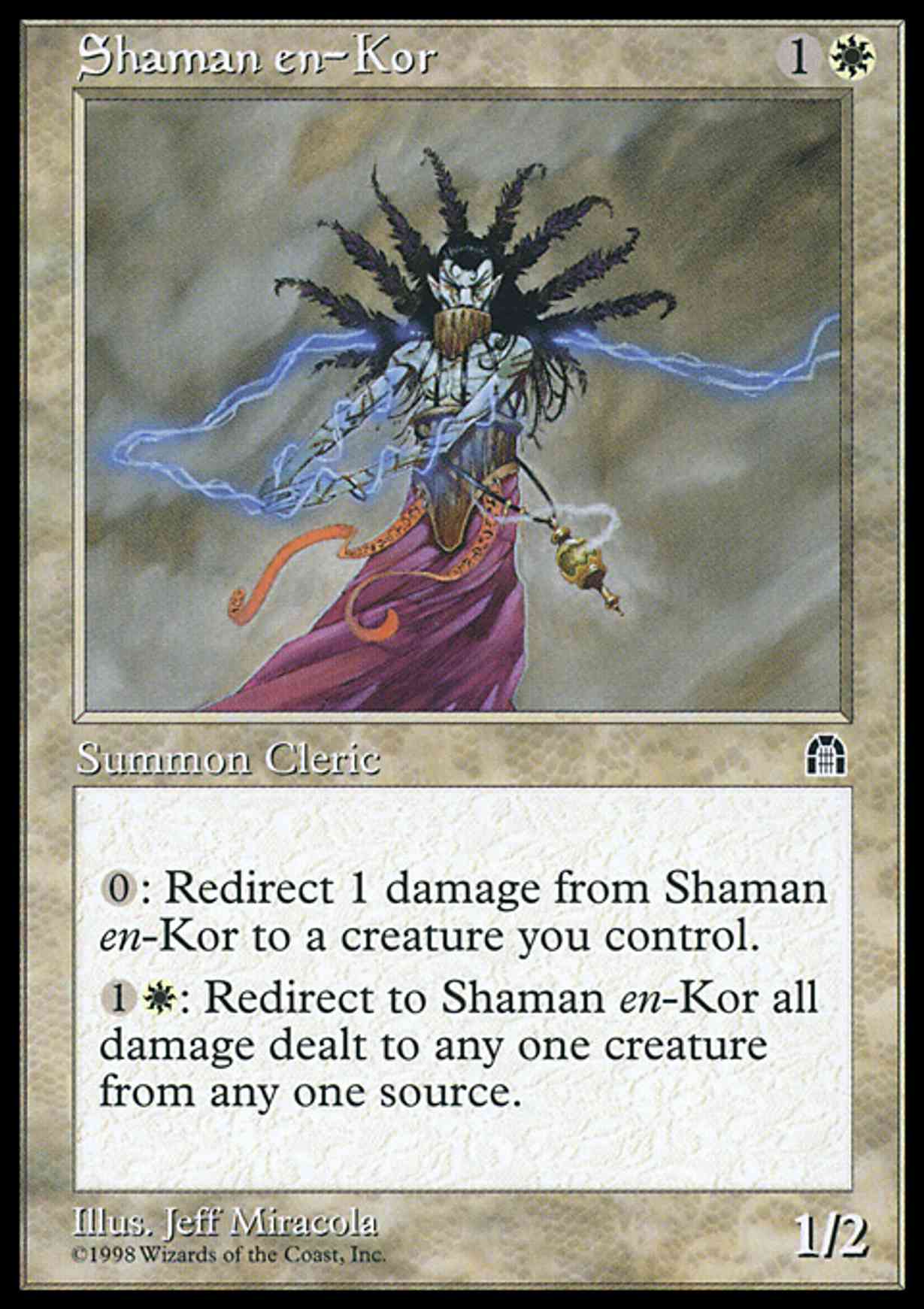 Shaman en-Kor magic card front