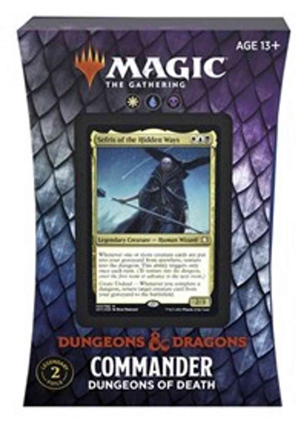 Adventures in the Forgotten Realms - Dungeons of Death Commander Deck magic card front