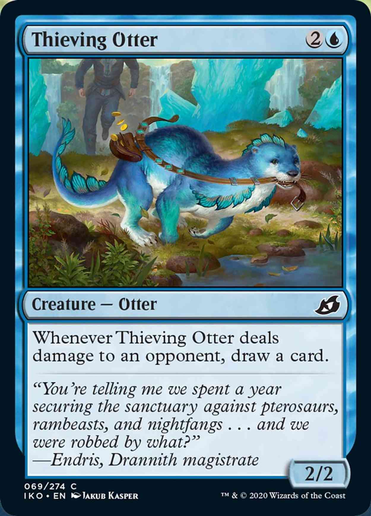 Thieving Otter magic card front