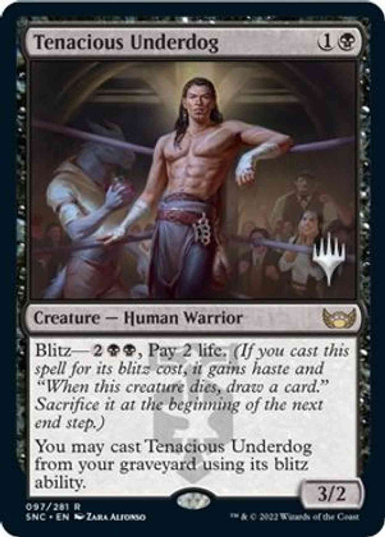 Tenacious Underdog magic card front