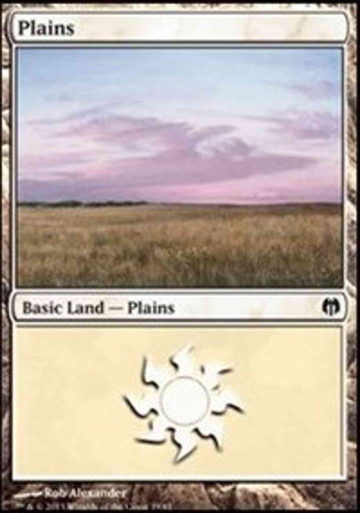 Plains (39) magic card front