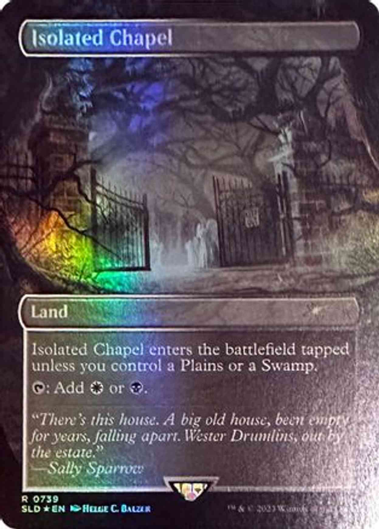 Isolated Chapel magic card front