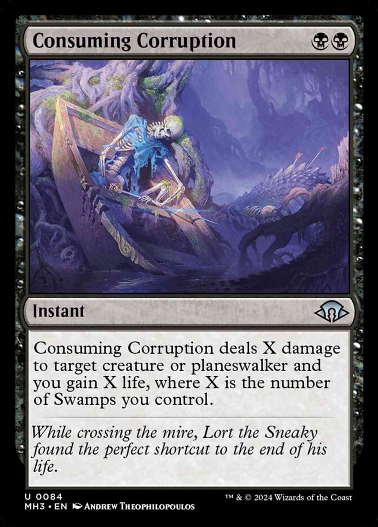 Consuming Corruption magic card front