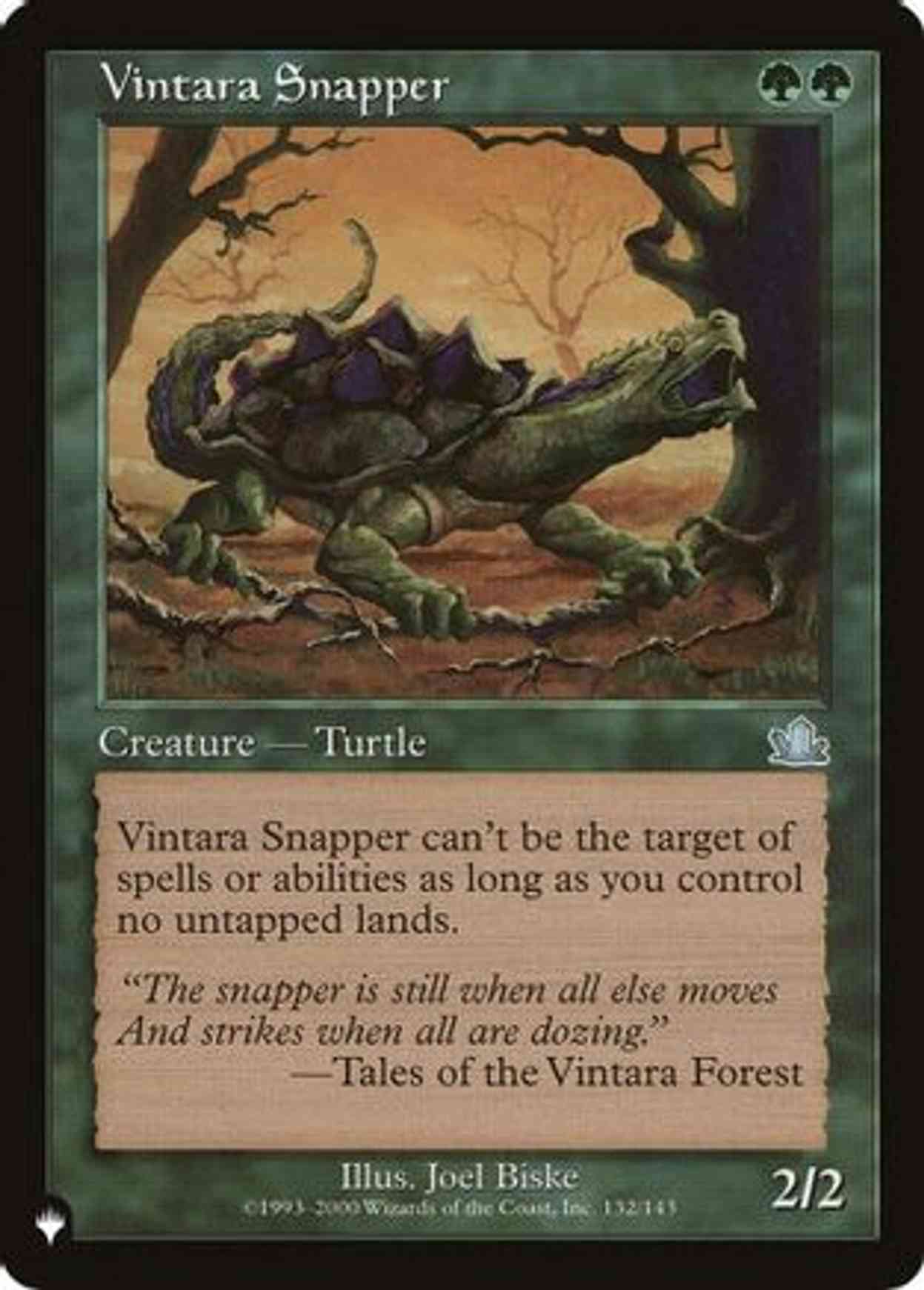 Vintara Snapper magic card front