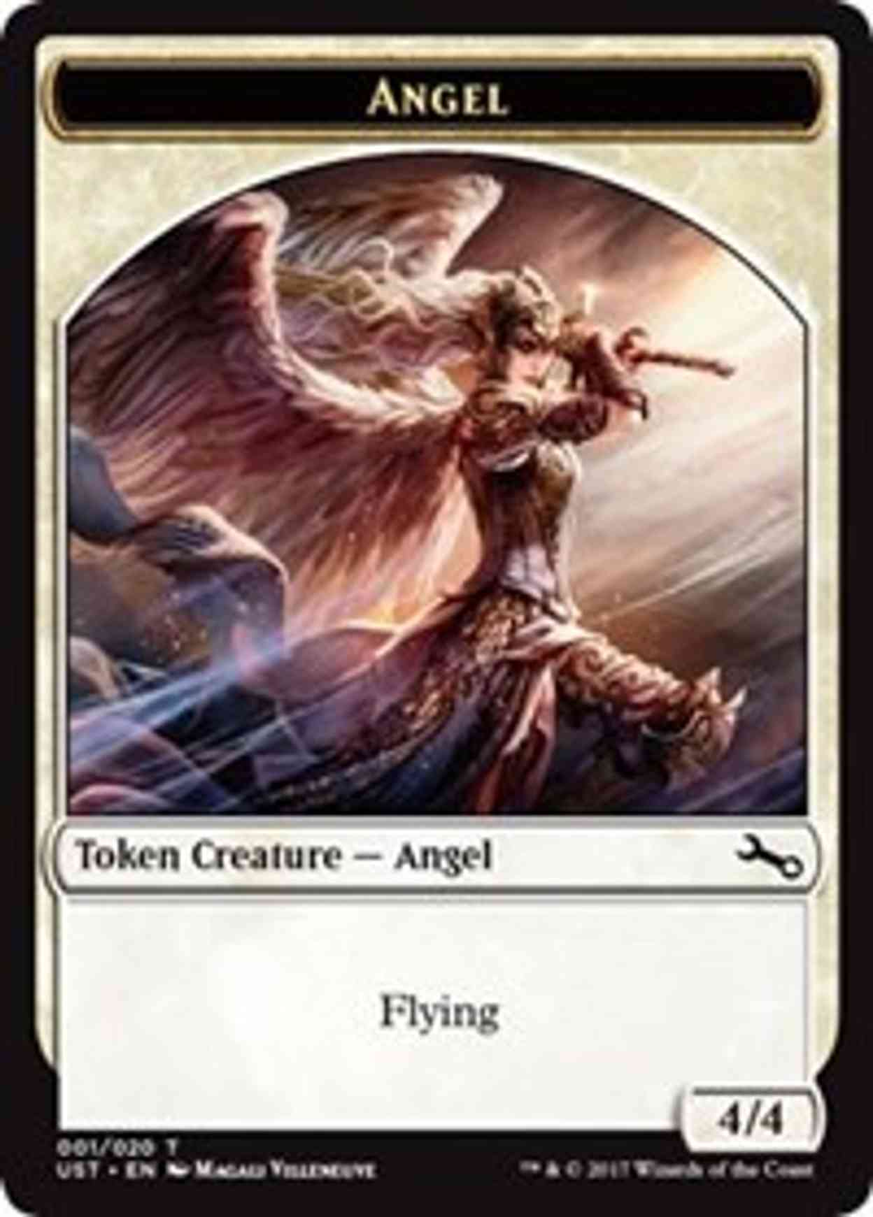 Angel Token magic card front