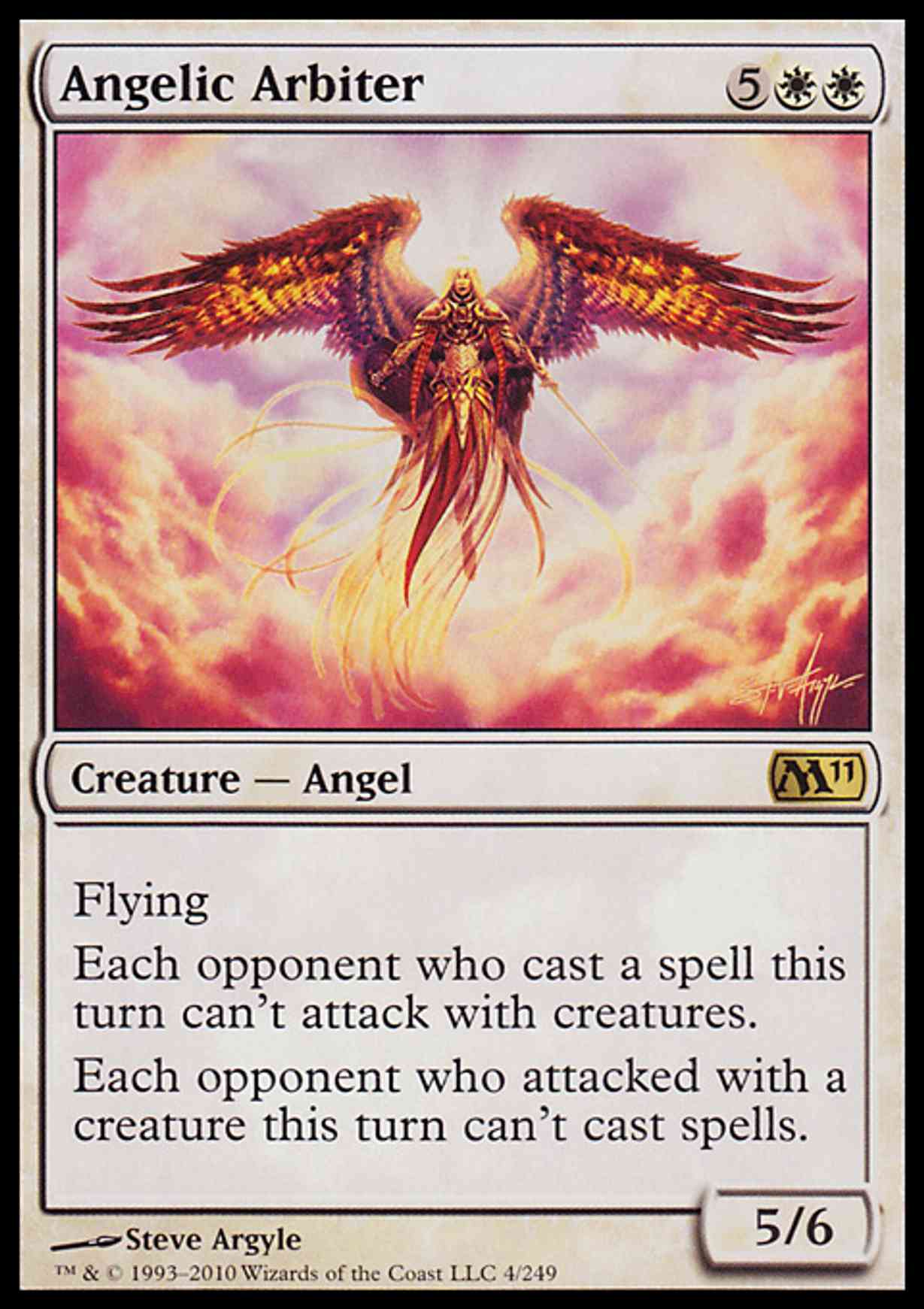 Angelic Arbiter magic card front