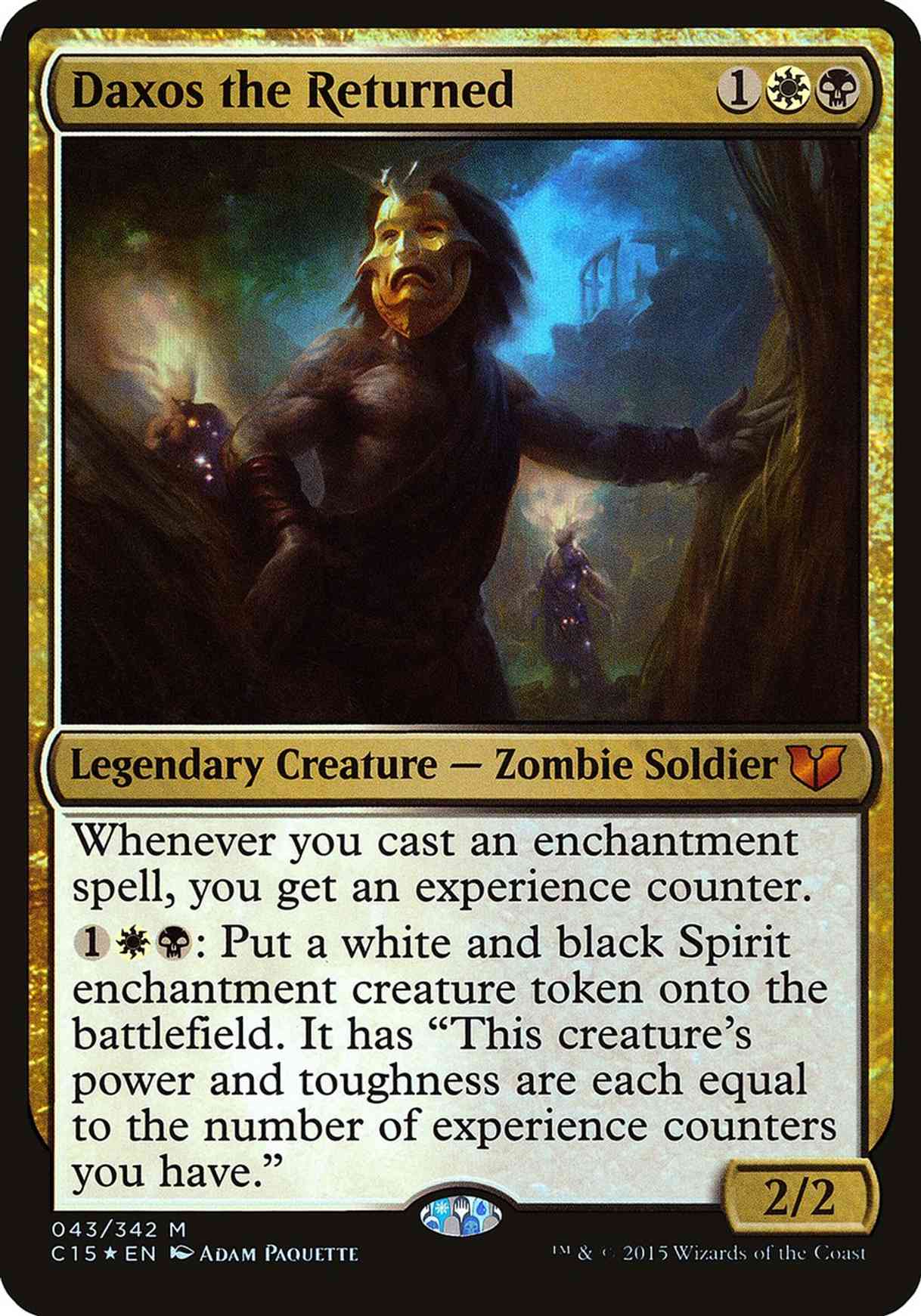 Daxos the Returned (Commander 2015) magic card front