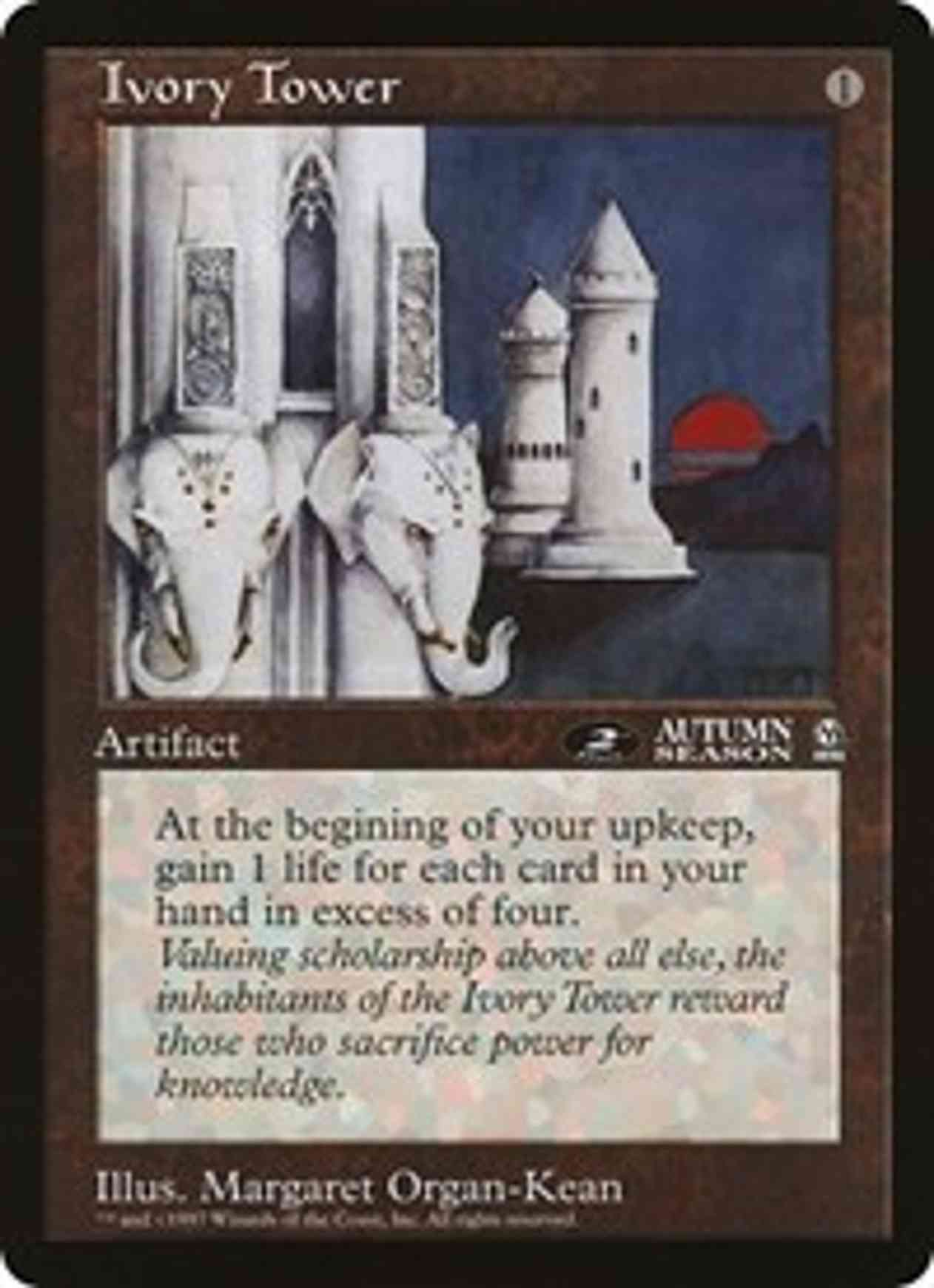 Ivory Tower (Oversized) magic card front