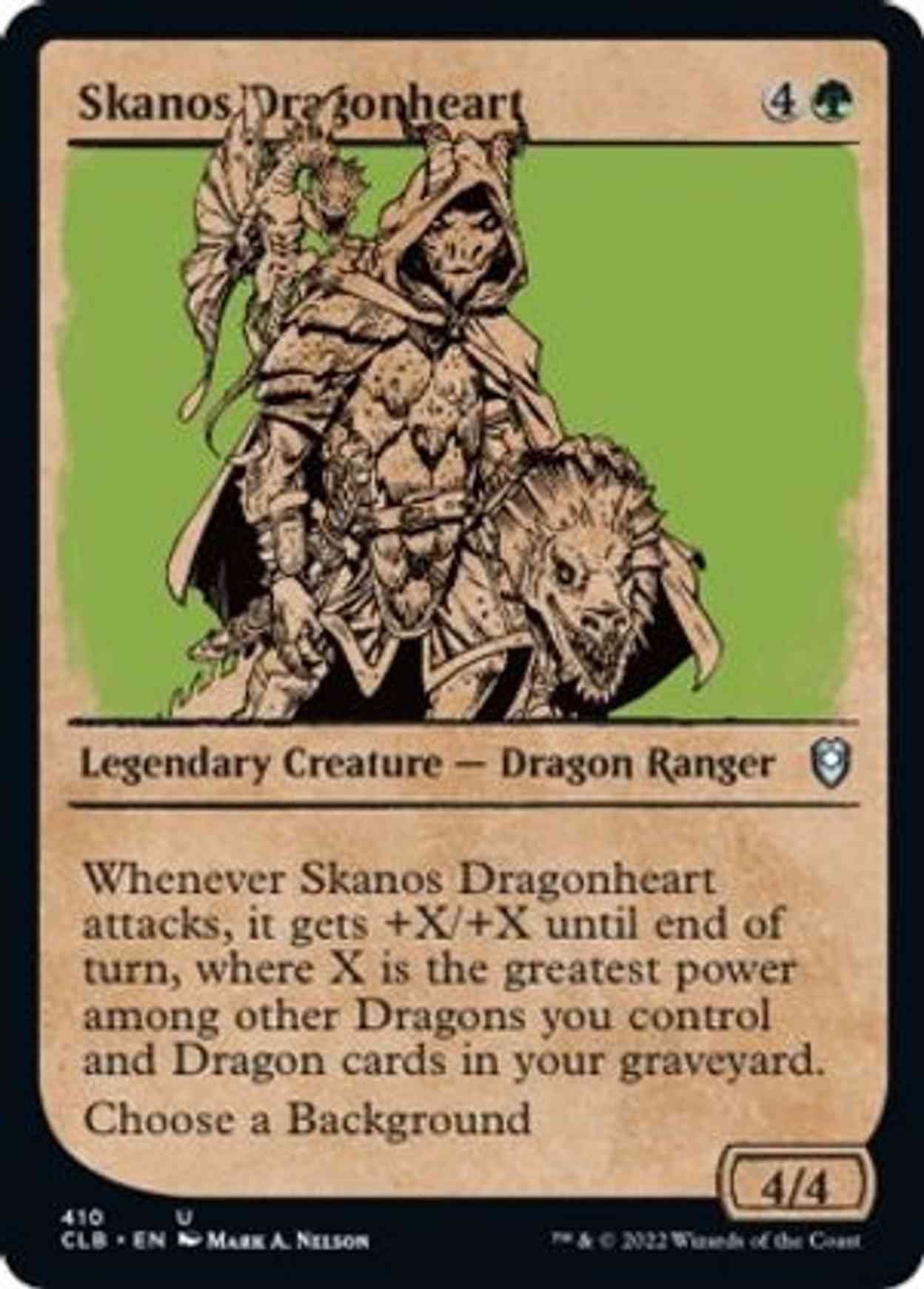 Skanos Dragonheart (Showcase) magic card front